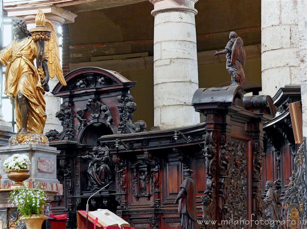 Milano - Dettaglio del coro della Basilica di San Lorenzo Maggiore